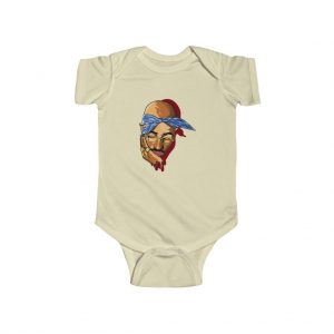 Awesome Tupac Shakur Signature Bandana Look Baby Onesie - Rappers Merch