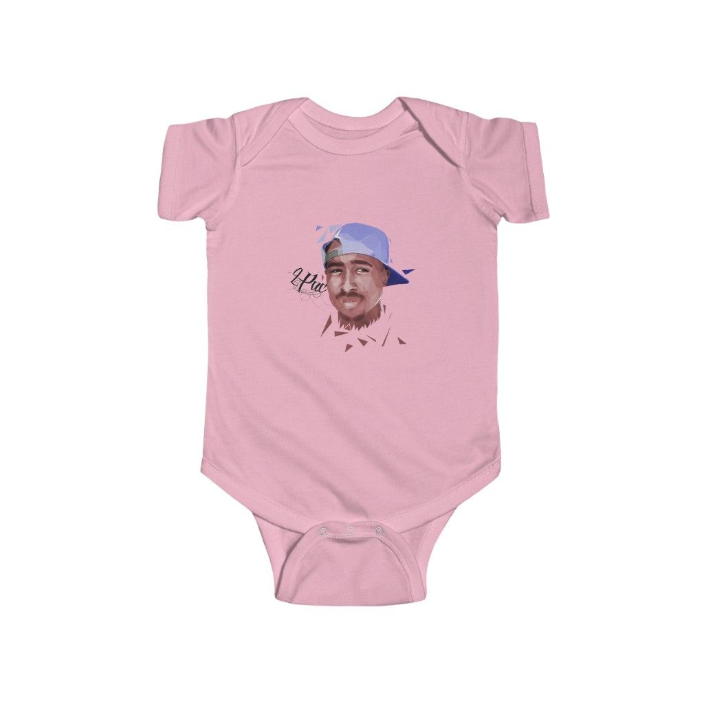 TuPac Outfit - Tupac Amaru Shakur Geometric Art Baby Bodysuit Onesie ...