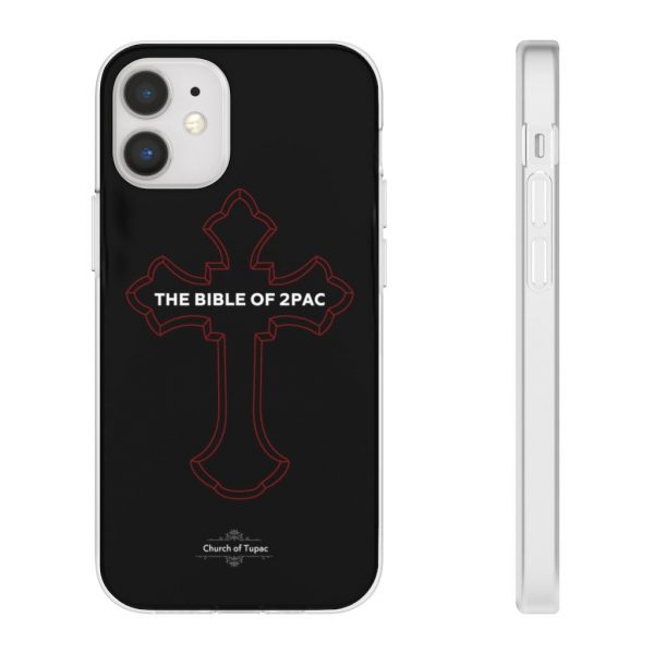 2Pac Makaveli Shakur The Bible of Tupac Badass iPhone 12 Case - Rappers Merch