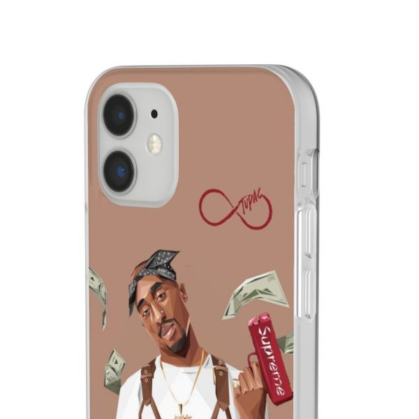 Rich Ghetto 2pac Shakur Supreme Art Dope iPhone 12 Case - Rappers Merch
