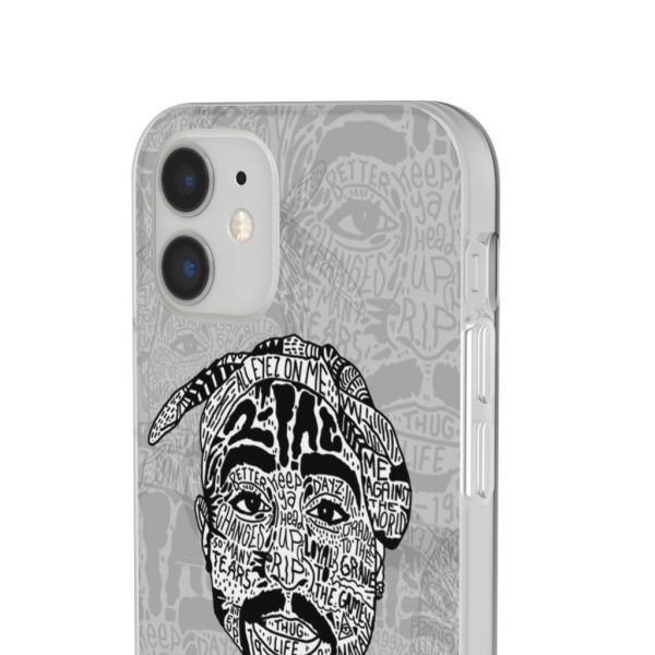 Tupac Shakur West In Peace Thug Life Rapper Dope iPhone 12 Case - Rappers Merch