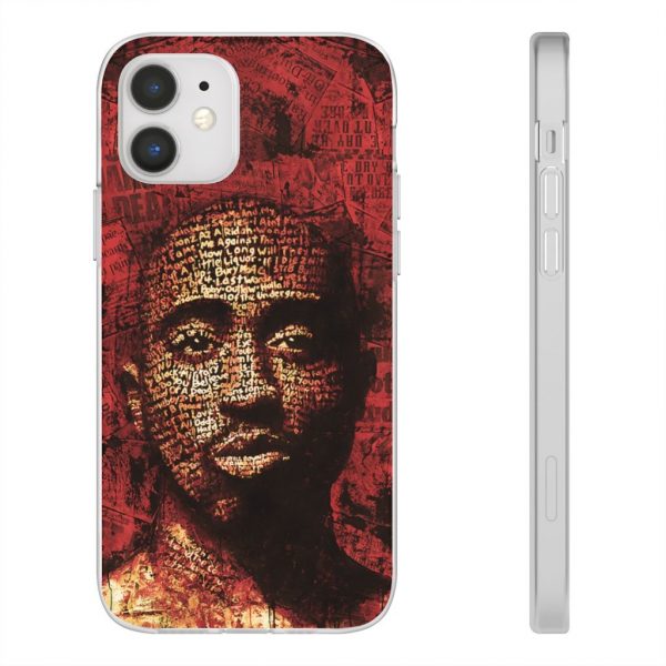 Dope Tupac Amaru Shakur Death Tribute Art iPhone 12 Case - Rappers Merch