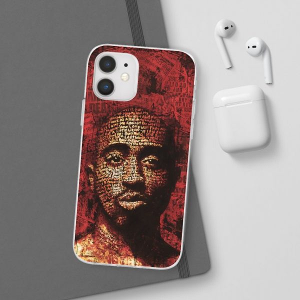 Dope Tupac Amaru Shakur Death Tribute Art iPhone 12 Case - Rappers Merch