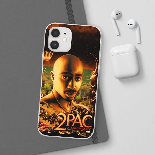 2Pac Makaveli California Love Album Amazing iPhone 12 Case - Rappers Merch