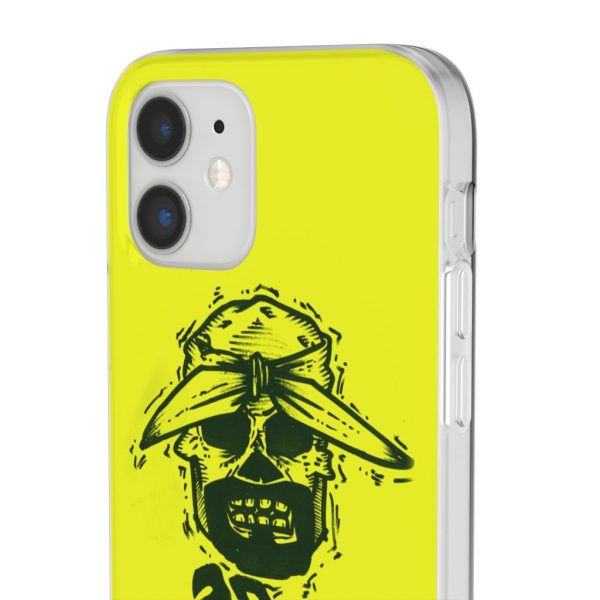 2Pac Is Alive All Eyez On Me Skull Art Yellow iPhone 12 Case - Rappers Merch