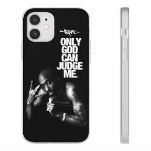 Tupac Amaru Shakur Only God Can Judge Me iPhone 12 Case - Rappers Merch