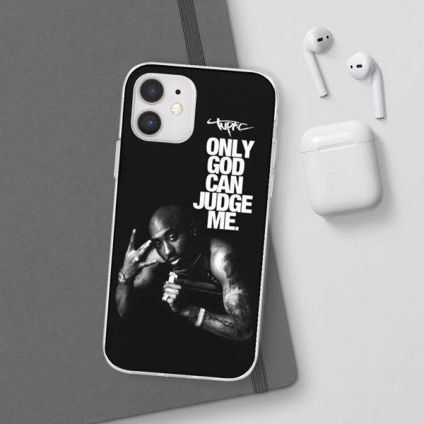 Tupac Amaru Shakur Only God Can Judge Me iPhone 12 Case - Rappers Merch