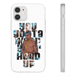 Tupac Amaru Shakur Keep Ya Head Up Awesome iPhone 12 Case - Rappers Merch