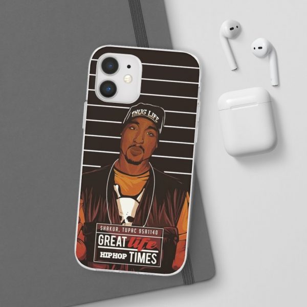 Dope Thug Life Great Life Tupac Amaru Shakur iPhone 12 Case - Rappers Merch