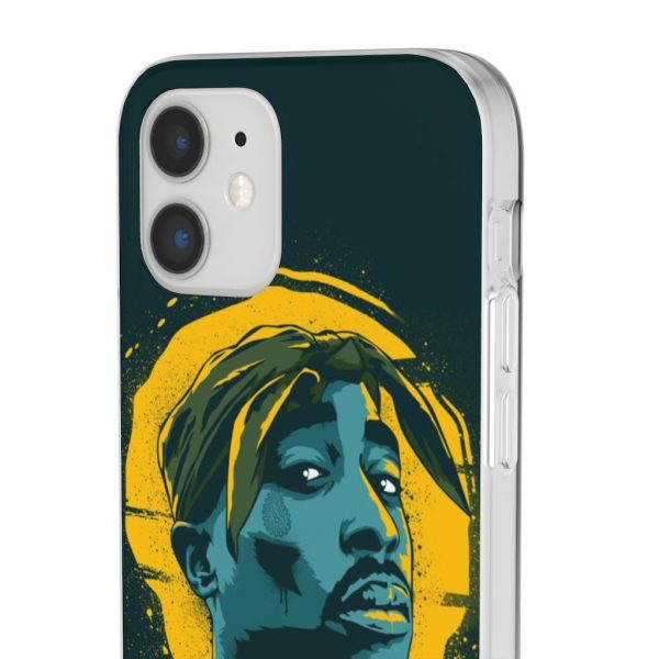 Hip-Hop Rapper Tupac Shakur Tribute Poster iPhone 12 Case - Rappers Merch