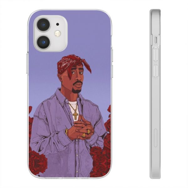 Hip-Hop Rapper 2pac Makaveli Cross Hand Awesome iPhone 12 Case - Rappers Merch