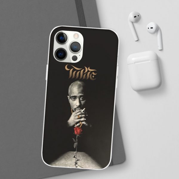 2pac Makaveli The Rose That Grew From Concrete iPhone 12 Case - Rappers Merch