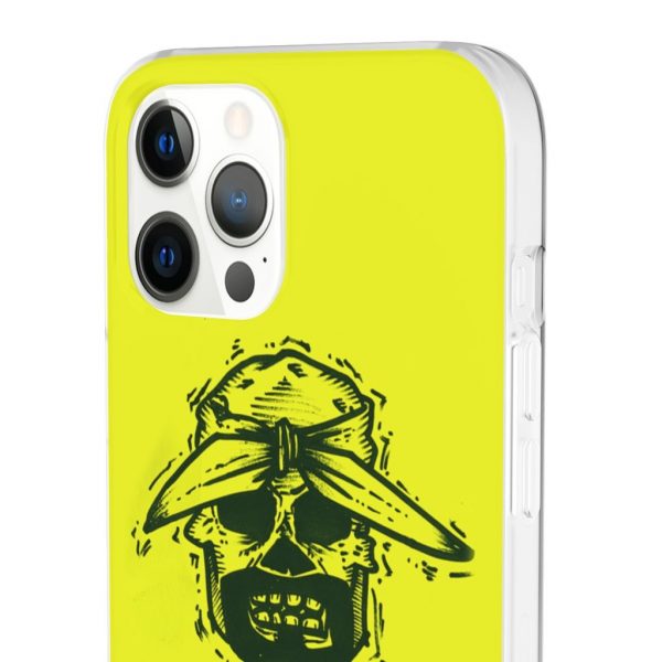 2Pac Is Alive All Eyez On Me Skull Art Yellow iPhone 12 Case - Rappers Merch