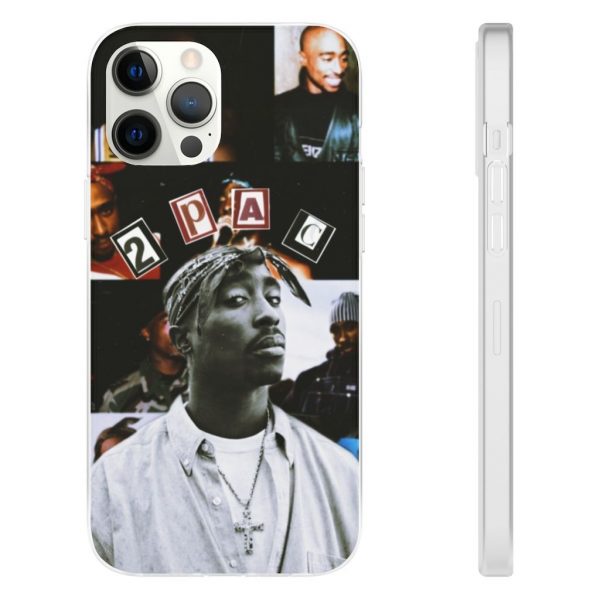 West-Coast Rapper 2Pac Makaveli Photo Art Cool iPhone 12 Case - Rappers Merch