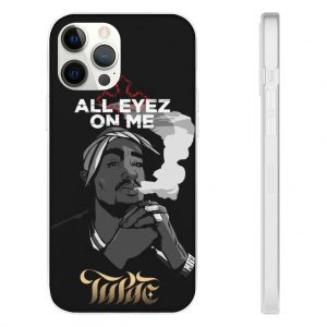 All Eyez On Me Tupac Shakur Album Cover Ốp lưng iPhone 12 tuyệt vời - Rappers Merch
