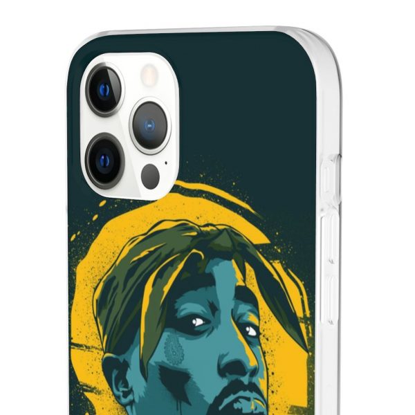 Hip-Hop Rapper Tupac Shakur Tribute Poster iPhone 12 Case - Rappers Merch
