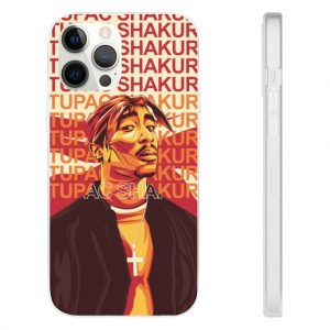 Ghetto Rapper Tupac Shakur Dope Pop Art Ốp lưng iPhone 12 - Rappers Merch