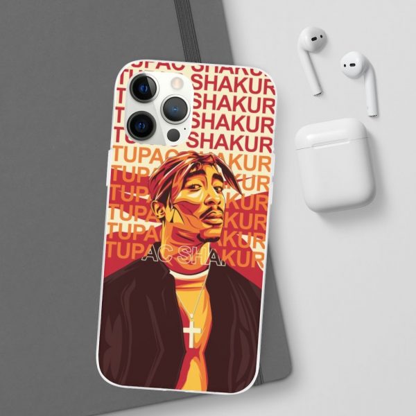 Ghetto Rapper Tupac Shakur Dope Pop Art iPhone 12 Case - Rappers Merch