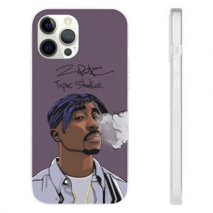 Ghetto Rapper Hút thuốc Tupac Shakur Dope Vỏ iPhone 12 - Rappers Merch