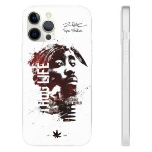 Me Against The World 2Pac Makaveli Shakur Album Ốp lưng iPhone 12 - Rappers Merch