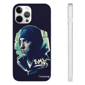 8 Mile Slim Shady Eminem Ốp lưng iPhone 12 màu xanh - Rappers Merch