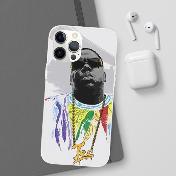 American Rapper Songwriter Biggie Smalls iPhone 12 Case - Rappers Merch