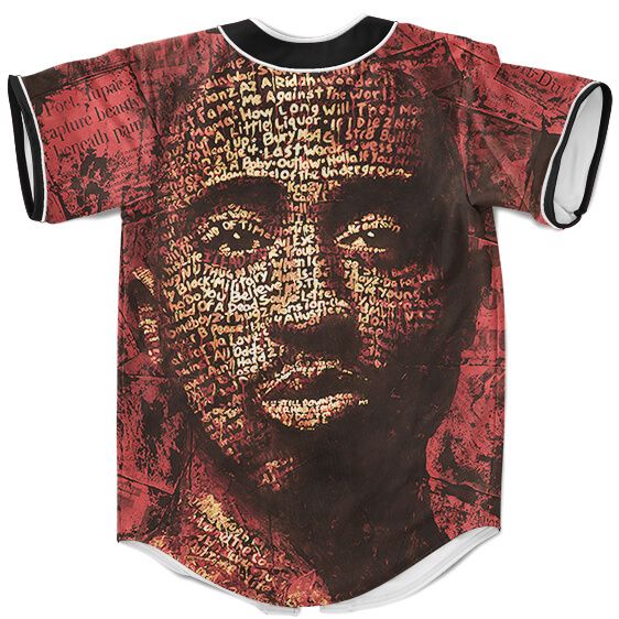 Awesome Tupac Makaveli Death Art Tribute Dope Baseball Jersey - Rappers Merch