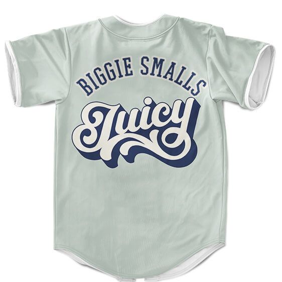 Biggie Smalls Juicy Music Minimalist Clean Amazing Baseball Jersey - Rappers Merch