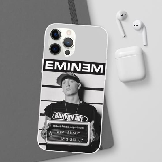 Detroit Police Department Slim Shady Eminem iPhone 12 Case - Rappers Merch