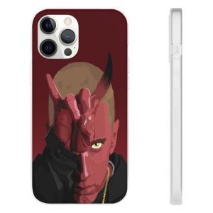 Devil Horns Signature Hand Pose Eminem iPhone 12 Case - Rappers Merch