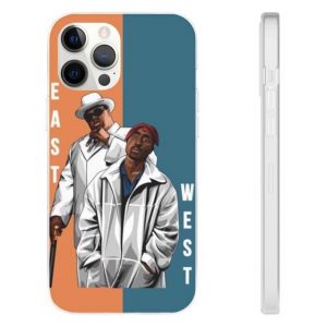 Ốp lưng East And West King Biggie Smalls và 2Pac iPhone 12 - Rappers Merch