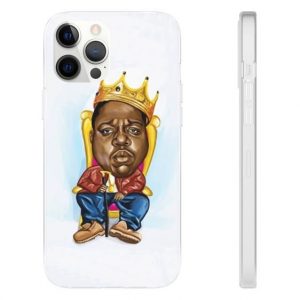 East Coast Rap Royalty Biggie Smalls iPhone 12 Case - Rappers Merch