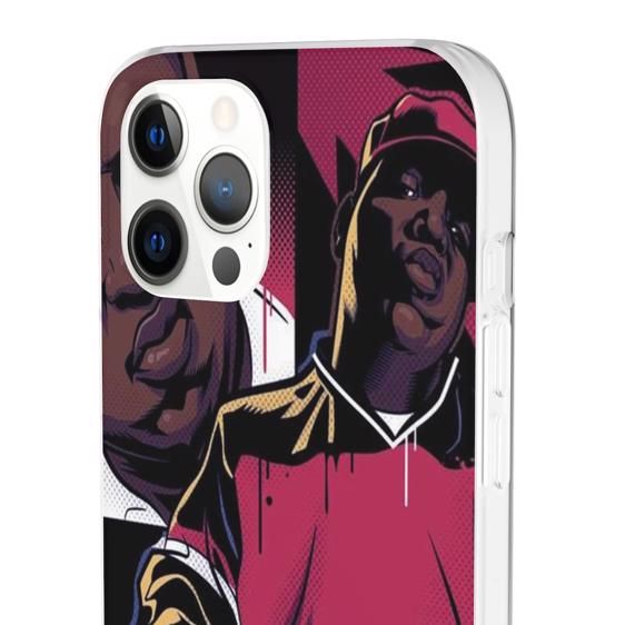 East Coast Rapper Biggie Fan Art iPhone 12 Bumper Cover - Rappers Merch