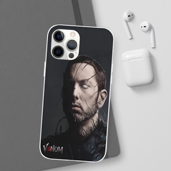 Eminem Infected With Symbiote Alien Venom iPhone 12 Case - Rappers Merch