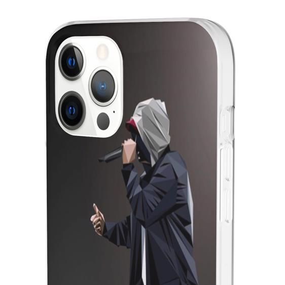 Famous American Rapper Eminem Fan Art iPhone 12 Case - Rappers Merch
