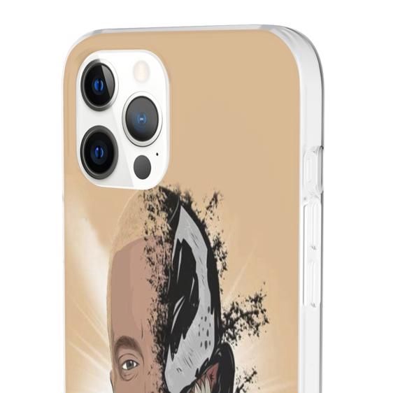 Half-Face Eminem And Symbiote Venom iPhone 12 Cover - Rappers Merch