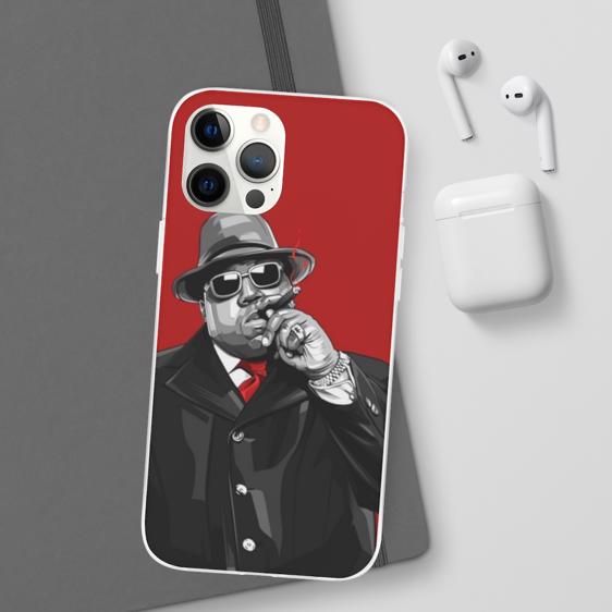 Hip Hop Legacy Biggie Smalls Red iPhone 12 Bumper Case - Rappers Merch