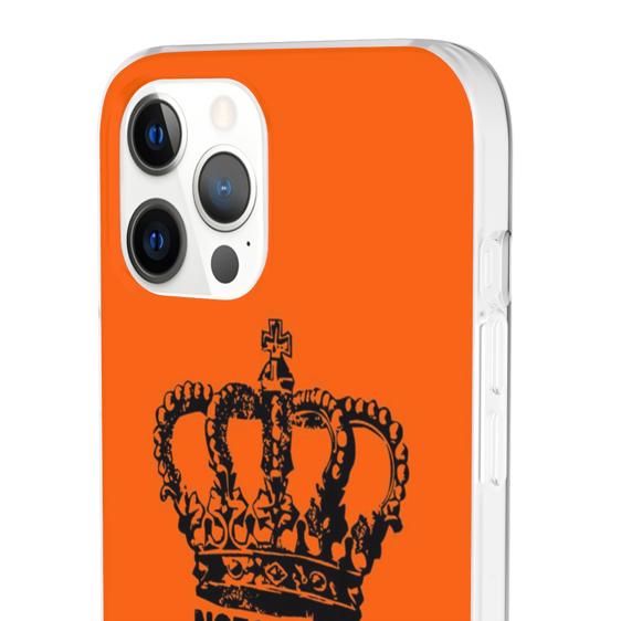 Notorious Big King Of New York Orange iPhone 12 Cover - Rappers Merch