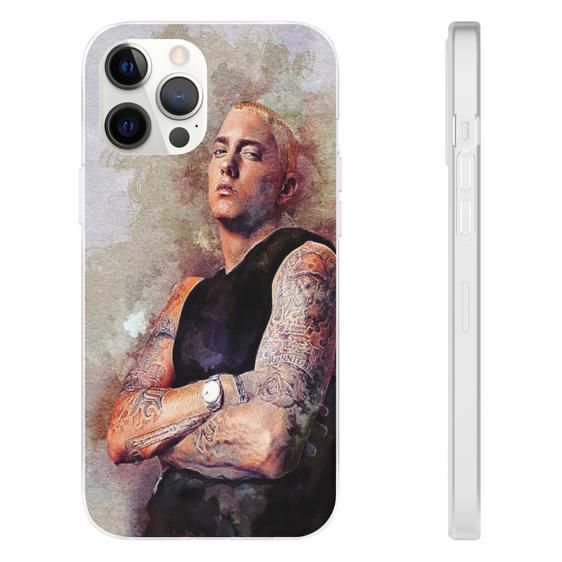 Rapper Songwriter Eminem Dope iPhone 12 Fitted Cover - Rappers Merch