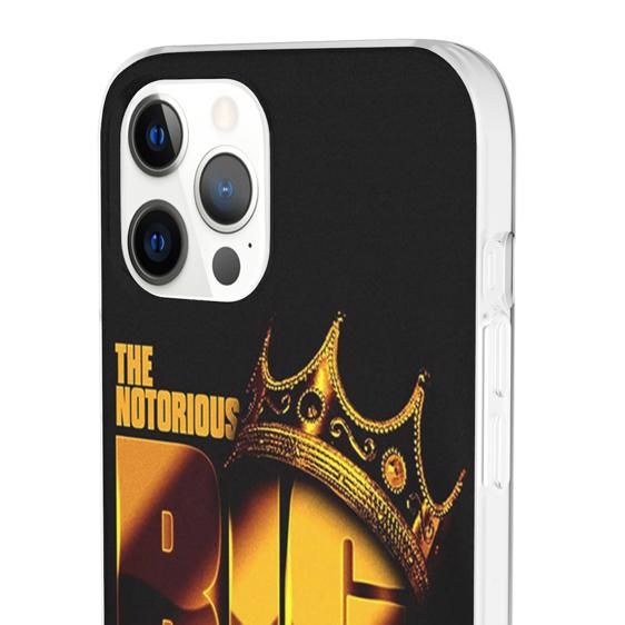The Notorious B.I.G. Crown Golden Logo iPhone 12 Case - Rappers Merch