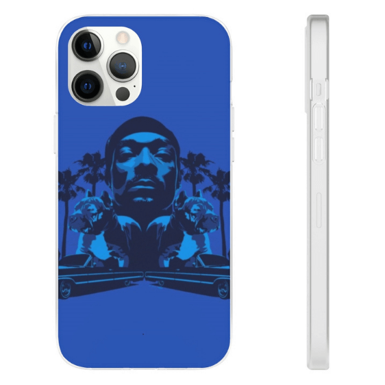 LBC East Side Crips Snoop Dogg Blue iPhone 12 Fitted Case - Rappers Merch