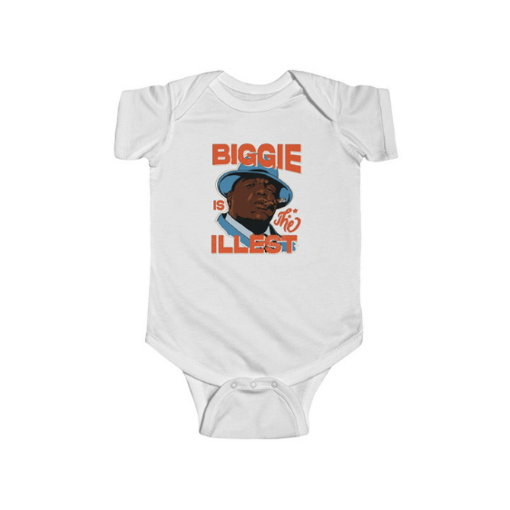 Biggie Is The Illest Hip-Hop Rapper Dope Newborn Bodysuit - Rappers Merch