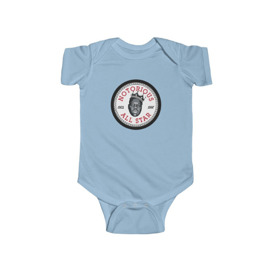 The Notorious BIG All-Star Logo Tribute Awesome Infant Onesie - Rappers Merch