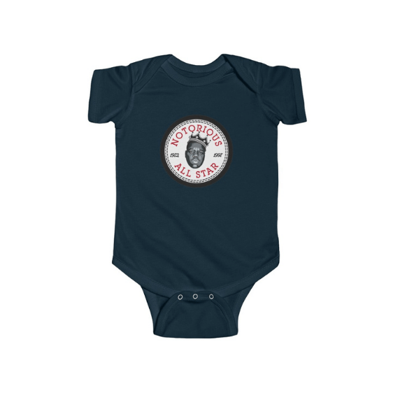 The Notorious BIG All-Star Logo Tribute Awesome Infant Onesie - Rappers Merch