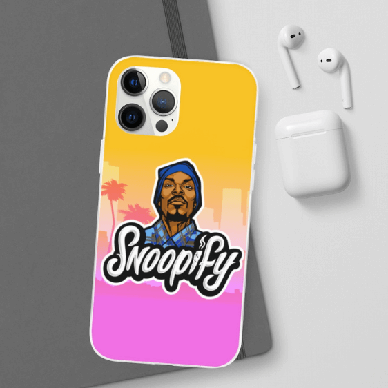 Gangsta Rapper Snoop Dogg Rollin' 20 Crips iPhone 12 Case - Rappers Merch