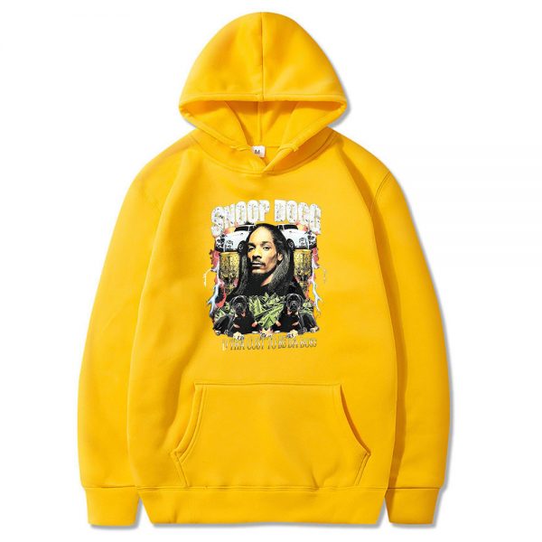 2021 Hot Sale Couple Wears Snoop Doggy Dogg Cartoon Hoodies Long Sleeves Fashion hoodie New Style 3 - Rapper Outfits