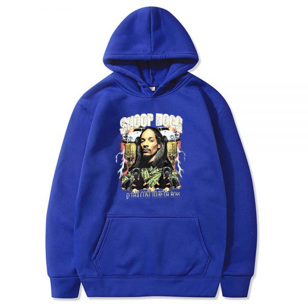2021 Hot Sale Couple Wears Snoop Doggy Dogg Cartoon Hoodies Long Sleeves Fashion hoodie New Style 4 - Rapper Outfits