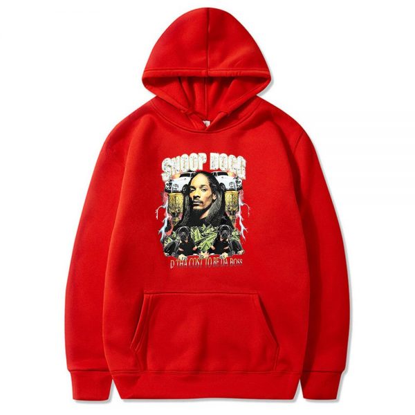2021 Hot Sale Couple Wears Snoop Doggy Dogg Cartoon Hoodies Long Sleeves Fashion hoodie New Style 5 - Rapper Outfits