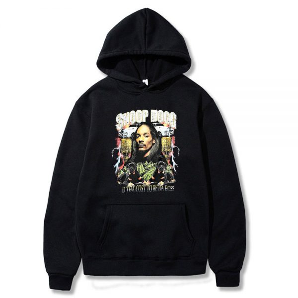 2021 Hot Sale Couple Wears Snoop Doggy Dogg Cartoon Hoodies Long Sleeves Fashion hoodie New Style - Rapper Outfits
