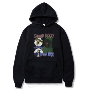 2021 Hot Sale Wears Snoop Doggy Dogg Cartoon Hoodies Long Sleeves Couple Clothes Fashion New Style - Rapper Outfits
